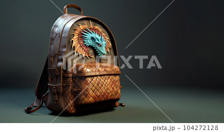 School backpack for books and textbooks, school year, the concept of school education 104272128