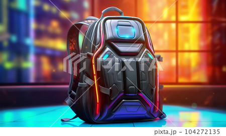 School backpack for books and textbooks, school year, the concept of school education School backpack for books and textbooks, school year, the concept of school education 104272135