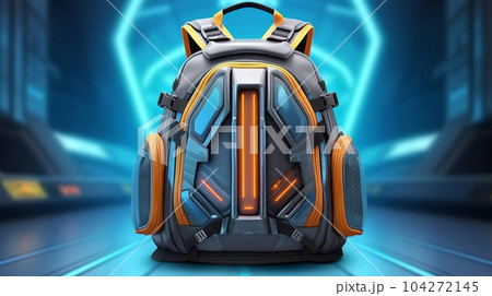School backpack for books and textbooks, school year, the concept of school education 104272145