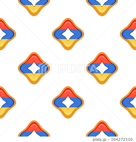Pattern cookie with flag country Armenia in tasty biscuit Pattern cookie with flag country Armenia in tasty biscuit 104272510