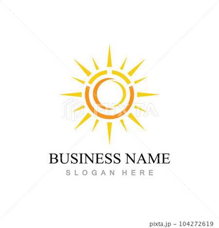 Sun Vector illustration Icon 104272619