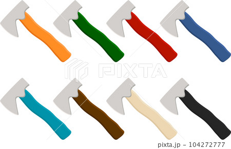 big kit steel axes with wooden handle big kit steel axes with wooden handle 104272777