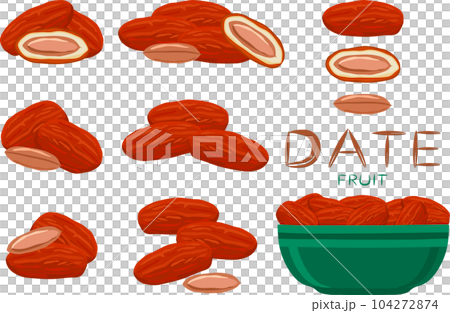 Sweet juicy tasty natural eco product date fruit Sweet juicy tasty natural eco product date fruit 104272874