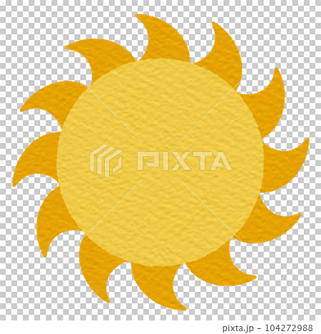 sun, cartoon, icon 104272988