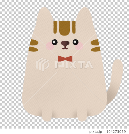 Cute kitten cat character Cute kitten cat character 104273059
