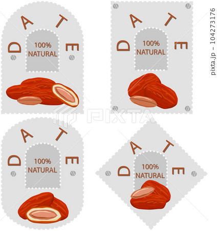 Sweet juicy tasty natural eco product date fruit 104273176