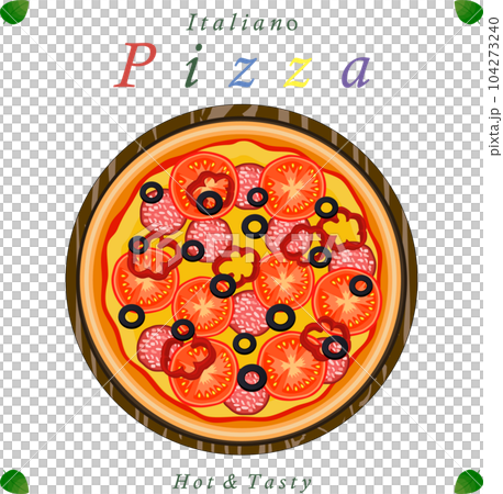Various sweet tasty pizza 104273240