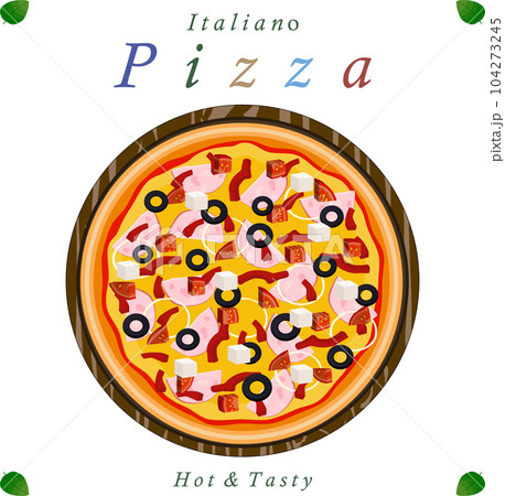 Various sweet tasty pizza 104273245