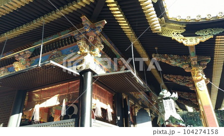 久能山東照宮、御社殿の装飾【静岡】 久能山東照宮、御社殿の装飾【静岡】 104274158