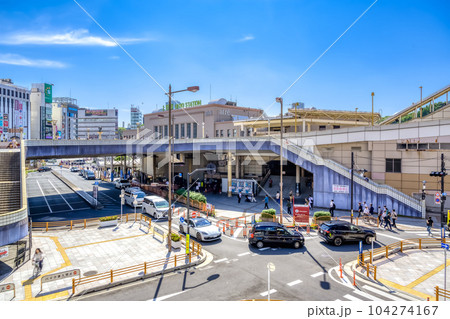 東京上野の都市風景 上野駅 東京上野の都市風景 上野駅 104274167