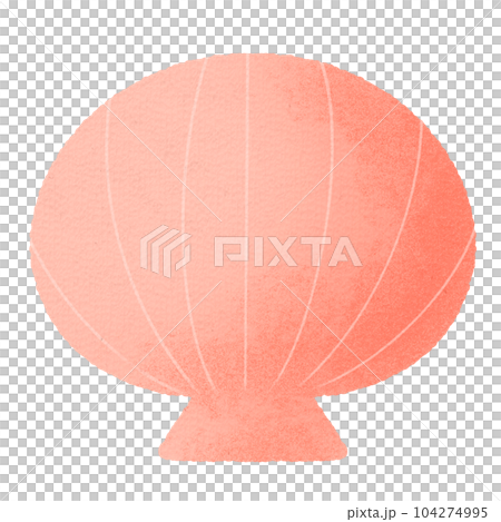 scallop, shrimp, cartoon 104274995