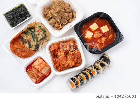 韓国料理 テイクアウト キンパ キムチ ヤンニョムチキン チヂミ プルコギ スンドゥブチゲ 韓国料理 テイクアウト キンパ キムチ ヤンニョムチキン チヂミ プルコギ スンドゥブチゲ 104275001