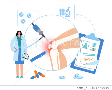 Knee joint arthroscopy Knee joint arthroscopy 104275939