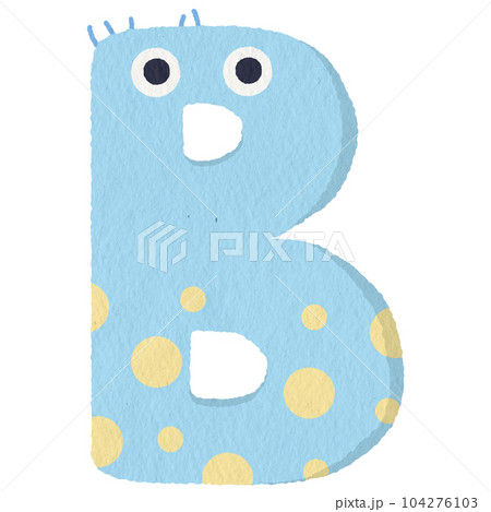 Monster capital alphabet B 104276103
