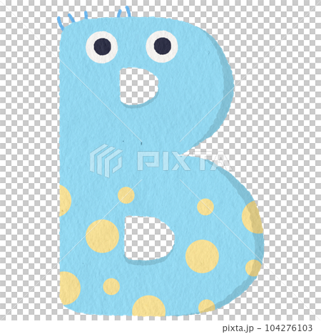 Monster capital alphabet B 104276103