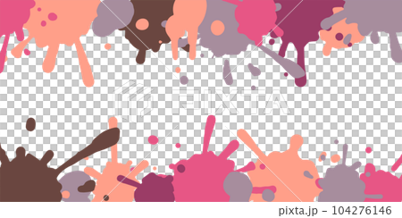 Frame material_colorful paint Frame material_colorful paint 104276146