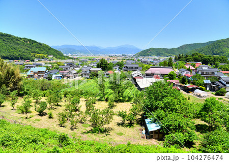 長野県千曲市森地区の風景(長野県千曲市)【2023.6】 長野県千曲市森地区の風景(長野県千曲市)【2023.6】 104276474