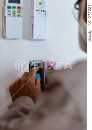 部屋のリフォーム　配線 104277022