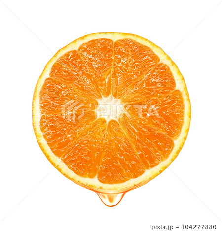オレンジのイラスト リアル 104277880