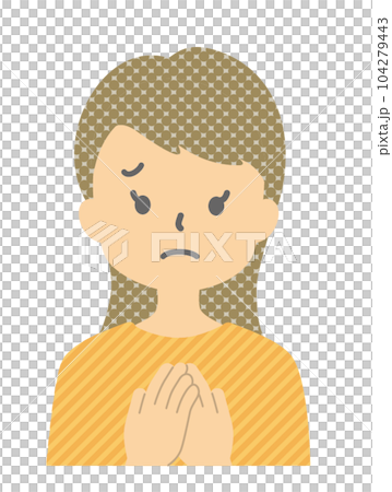 Expression: Troubled Woman 02 104279443