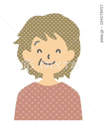 表情: 笑顔 女性 シニア 表情: 笑顔 女性 シニア 104279457