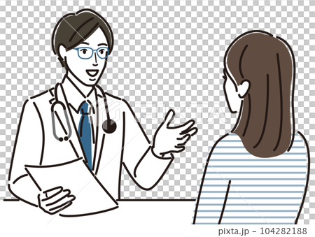 諮詢的男醫生 諮詢的男醫生 104282188