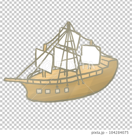 R: Sea where pirates lurk☆pirate ship④ 104284075