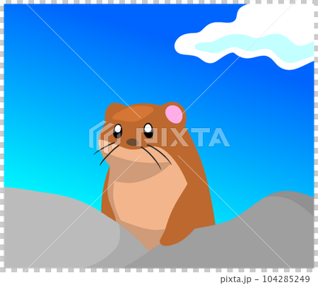 Japanese stoat 104285249