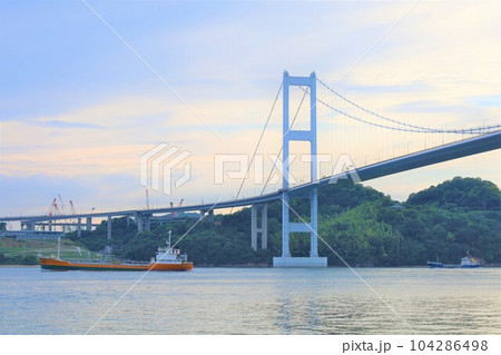 広島大崎上島からフェリーで大三島としまなみ海道で今治の馬島へ梅雨と初夏の合間のこと 広島大崎上島からフェリーで大三島としまなみ海道で今治の馬島へ梅雨と初夏の合間のこと 104286498