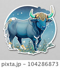 AIイラスト　牡牛座 104286873