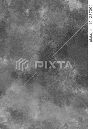 濃い色の水彩グレーテクスチャ 濃い色の水彩グレーテクスチャ 104287004
