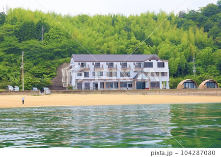 広島大崎上島からフェリーで大三島としまなみ海道で今治の馬島へ梅雨と初夏の合間のこと 104287080