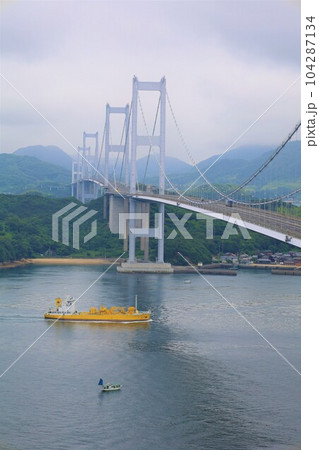 広島大崎上島からフェリーで大三島としまなみ海道で今治の馬島へ梅雨と初夏の合間のこと 広島大崎上島からフェリーで大三島としまなみ海道で今治の馬島へ梅雨と初夏の合間のこと 104287134