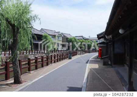 佐原の街並み（千葉県佐原市） 104287232