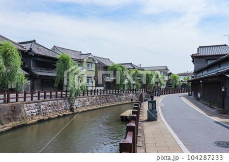 佐原の街並み（千葉県佐原市） 104287233
