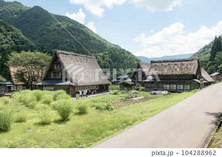 五箇山・菅沼合掌造り集落（夏） 104288962
