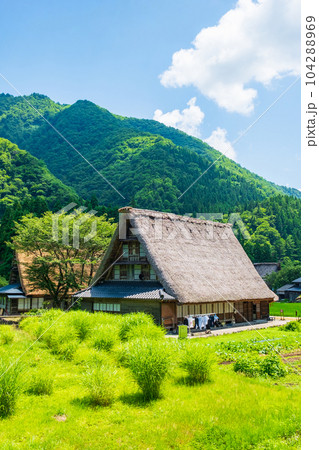 五箇山・菅沼合掌造り集落（夏） 104288969