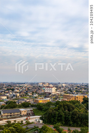 スイートピア江南から見た江南市・岩倉市・名古屋駅 104289495