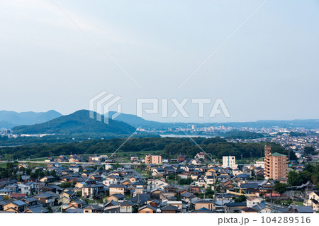 スイートピア江南から見た江南市・扶桑町・犬山市 104289516