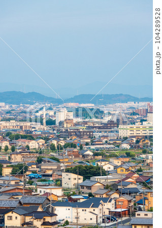 スイートピア江南から見た江南市・扶桑町 104289528