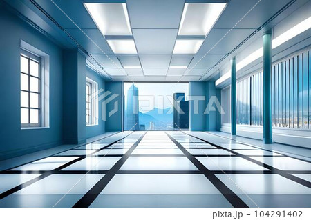 room interior modern design generativeAI 104291402