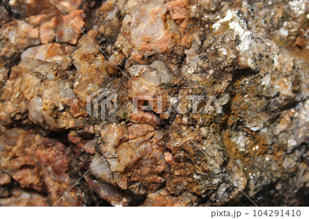 Natural Mineral Rock Background Closeup Shallow DOF Quartz Rock Natural Mineral Rock Background Closeup Shallow DOF Quartz Rock 104291410