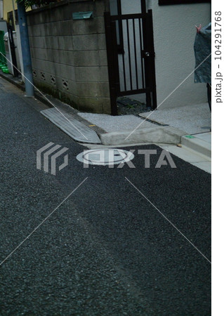 セットバックで後退した道路 セットバックで後退した道路 104291768