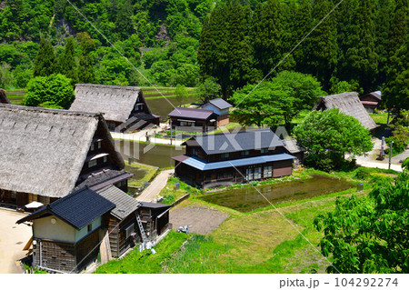 富山県 五箇山 菅沼合掌造り集落 富山県 五箇山 菅沼合掌造り集落 104292274