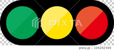 Traffic light signal traffic pictogram symbol warning sign mark 104292569