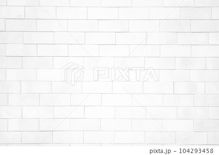 vintage white brick wall texture background 104293458