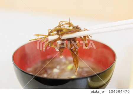 布海苔の味噌汁（青森県風間浦村） 104294476