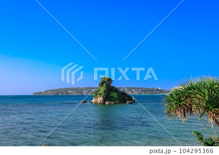 古宇利大橋南詰展望所から見た眺望 104295366