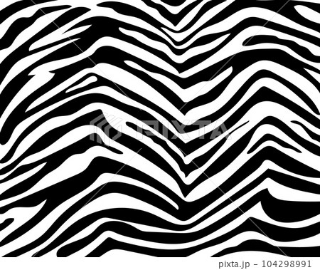 Zebra print, animal skin, tiger stripes, abstract pattern, line background, fabric. 104298991