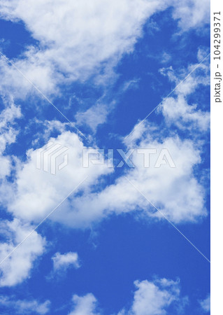 青い空と白い雲 青い空と白い雲 104299371